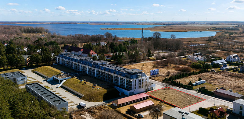 Widok na Jezioro Resko Przymorskie